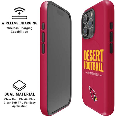 NFL Arizona Cardinals Team Motto iPhone 16 Pro Max Magsafe Impact Case