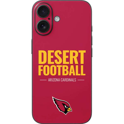 NFL Arizona Cardinals Team Motto iPhone 16 Skin