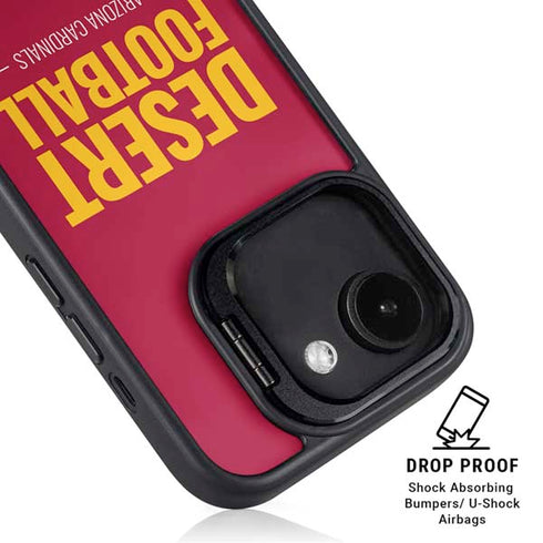 NFL Arizona Cardinals Team Motto iPhone 16e Kickstand Case