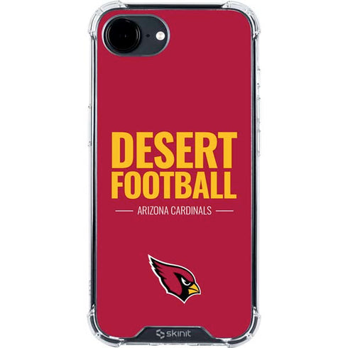NFL Arizona Cardinals Team Motto iPhone 16e Clear Case
