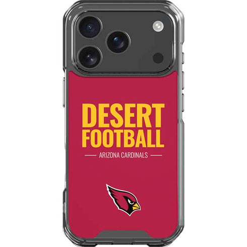 NFL Arizona Cardinals Team Motto iPhone 18 Pro Clear Case