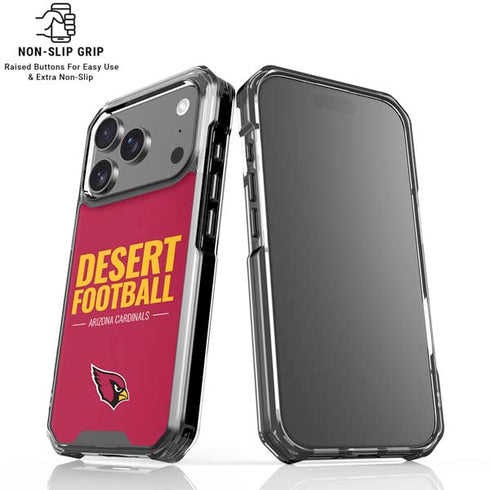 NFL Arizona Cardinals Team Motto iPhone 18 Pro Clear Case