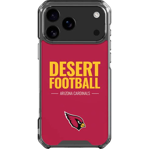 NFL Arizona Cardinals Team Motto iPhone 18 Pro Max Clear Case