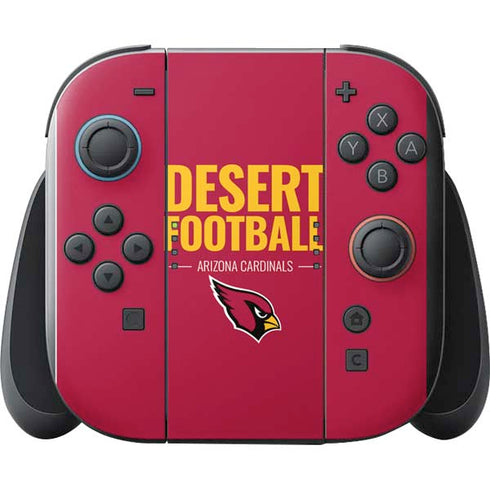 NFL Arizona Cardinals Team Motto Nintendo Switch 2 (2025) with Joy-Con Skin