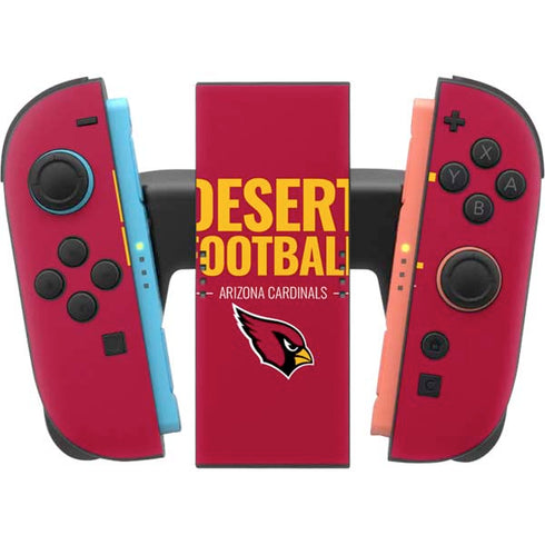 NFL Arizona Cardinals Team Motto Nintendo Switch 2 (2025) Joy-Con Controller Skin