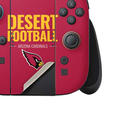 NFL Arizona Cardinals Team Motto Nintendo Switch 2 (2025) Joy-Con Controller Skin