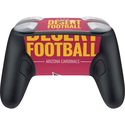 NFL Arizona Cardinals Team Motto Nintendo Switch 2 (2025) Pro Controller Skin