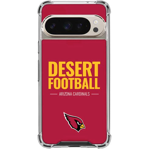 NFL Arizona Cardinals Team Motto Pixel 9 Pro XL Clear Case
