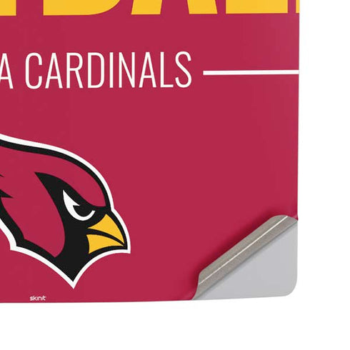 NFL Arizona Cardinals Team Motto PS5 Pro Disk Console Skin