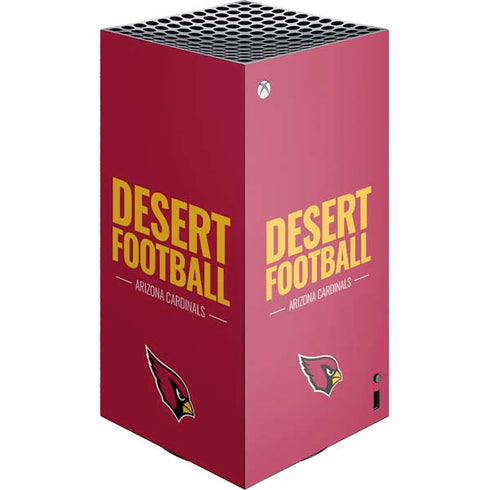 NFL Arizona Cardinals Team Motto XBox Series X Digital Edition Console Skin