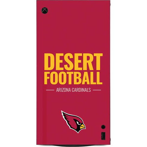 NFL Arizona Cardinals Team Motto XBox Series X Digital Edition Console Skin