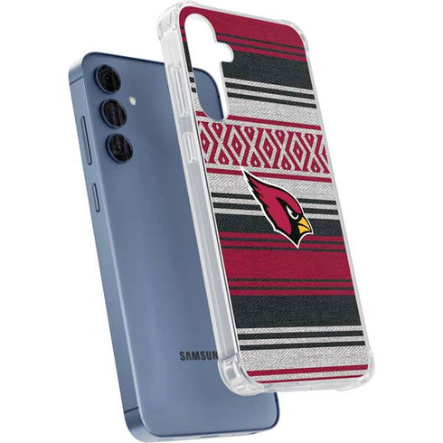 NFL Arizona Cardinals Trailblazer Galaxy A55 5G Clear Case