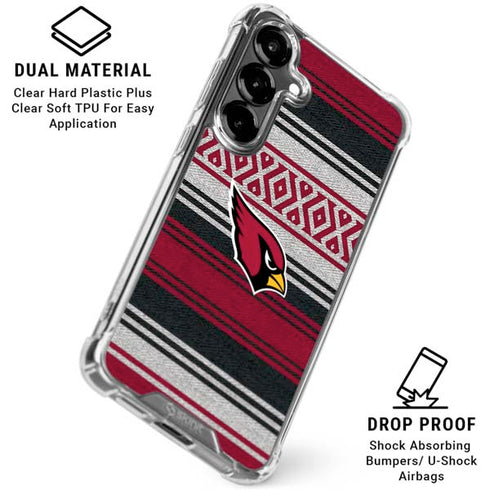 NFL Arizona Cardinals Trailblazer Galaxy S26 Plus Clear Case