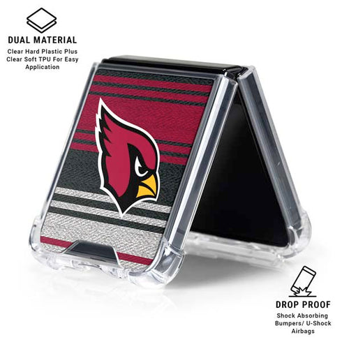 NFL Arizona Cardinals Trailblazer Galaxy Z Flip6 Clear Case