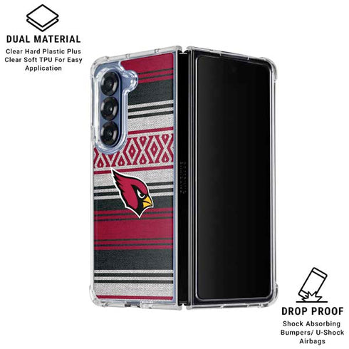 NFL Arizona Cardinals Trailblazer Galaxy Z Fold6 Clear Case