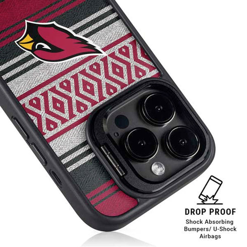 NFL Arizona Cardinals Trailblazer iPhone 14 Pro Max Kickstand Case