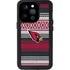 NFL Arizona Cardinals Trailblazer iPhone 15 Pro Waterproof Case