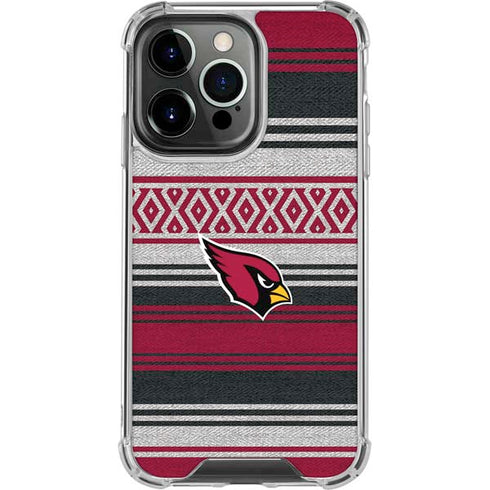 NFL Arizona Cardinals Trailblazer iPhone 16 Pro Clear Case
