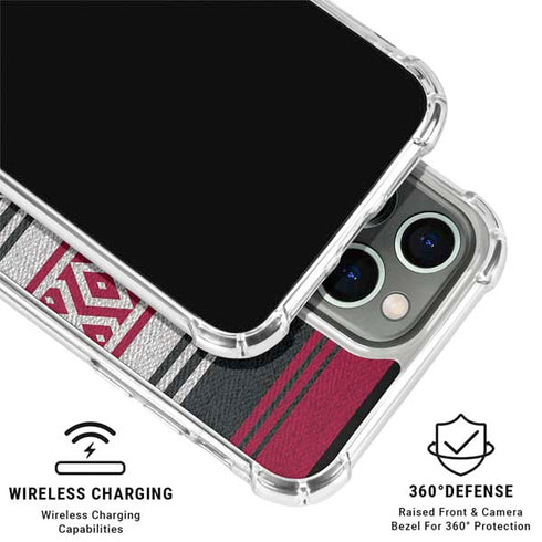 NFL Arizona Cardinals Trailblazer iPhone 16 Pro Max Clear Case
