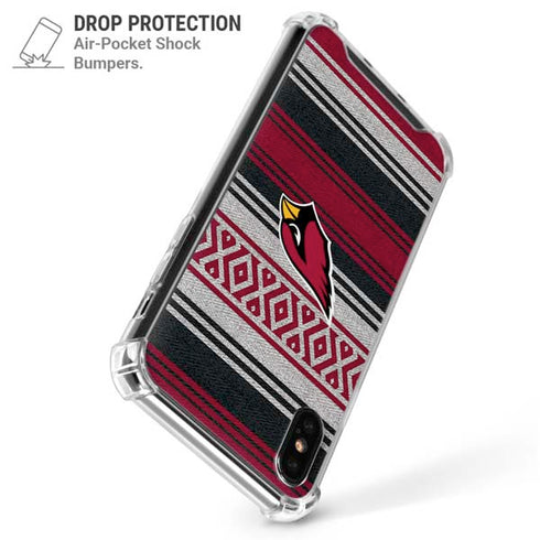 NFL Arizona Cardinals Trailblazer iPhone X/XS Clear Case