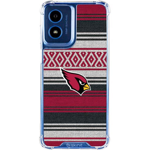 NFL Arizona Cardinals Trailblazer Moto G 5G (2024) Clear Case