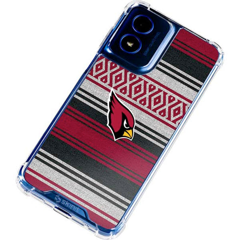 NFL Arizona Cardinals Trailblazer Moto G 5G (2024) Clear Case