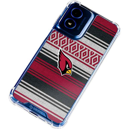 NFL Arizona Cardinals Trailblazer Moto G Play 4G (2024) Clear Case