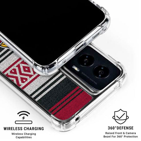 NFL Arizona Cardinals Trailblazer Moto G Power 5G (2024) Clear Case