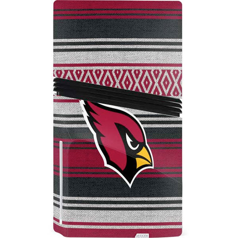 NFL Arizona Cardinals Trailblazer PS5 Pro Disk Console Skin