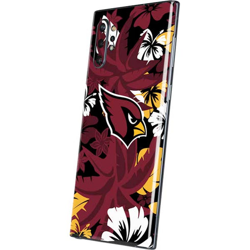 NFL Arizona Cardinals Tropical Print Galaxy Note 10 Plus Skin