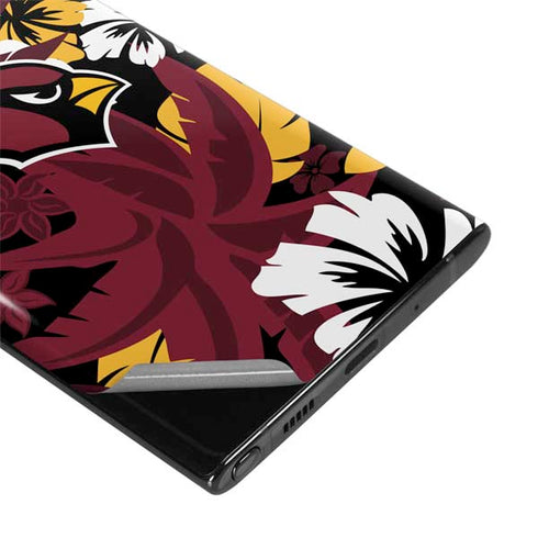 NFL Arizona Cardinals Tropical Print Galaxy Note 10 Plus Skin