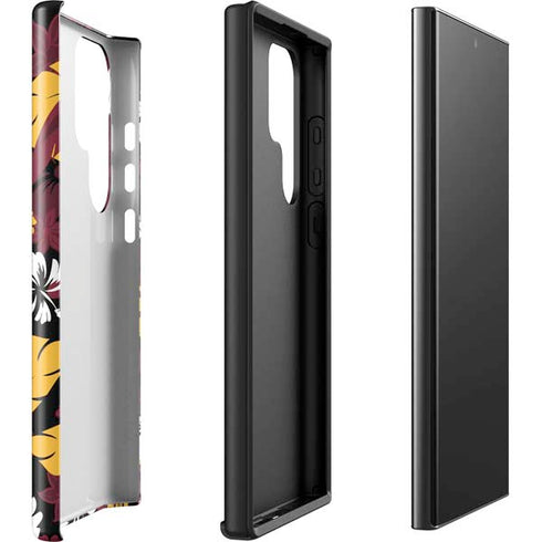 NFL Arizona Cardinals Tropical Print Galaxy S23 Ultra Pro Case