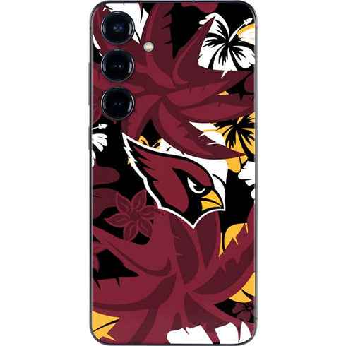NFL Arizona Cardinals Tropical Print Galaxy S25 Skin