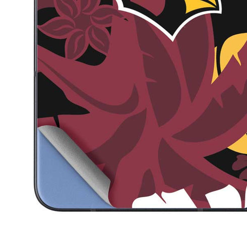 NFL Arizona Cardinals Tropical Print Galaxy Z Fold5 5G Skin