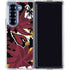 NFL Arizona Cardinals Tropical Print Galaxy Z Fold6 Clear Case