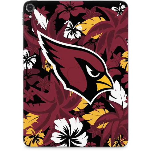NFL Arizona Cardinals Tropical Print Apple iPad Pro Skin