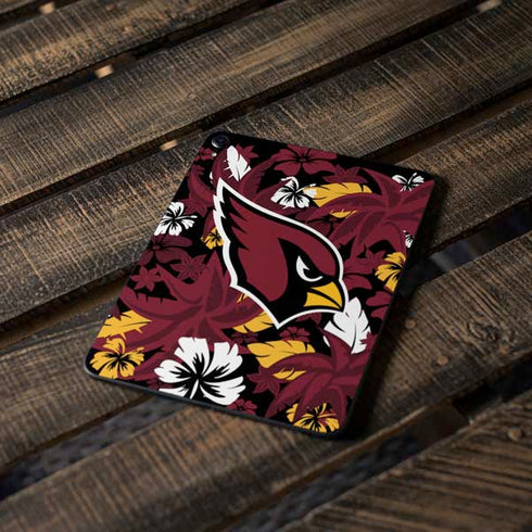 NFL Arizona Cardinals Tropical Print Apple iPad Pro Skin