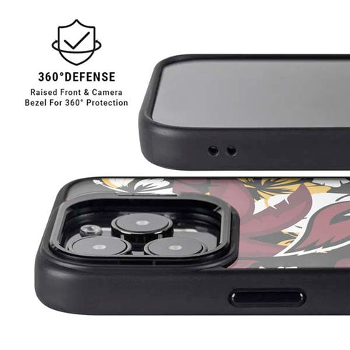 NFL Arizona Cardinals Tropical Print iPhone 13 Pro Max Kickstand Case