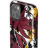 NFL Arizona Cardinals Tropical Print iPhone 15 Impact Case
