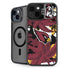 NFL Arizona Cardinals Tropical Print iPhone 15 Plus Kickstand Case