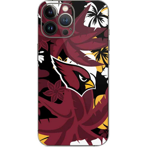 NFL Arizona Cardinals Tropical Print iPhone 15 Pro Max Skin