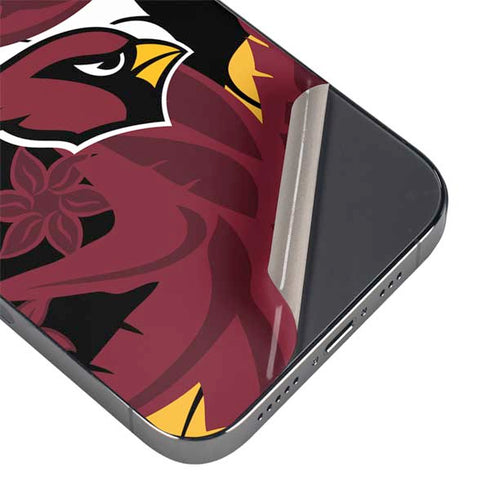 NFL Arizona Cardinals Tropical Print iPhone 15 Pro Max Skin