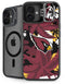 NFL Arizona Cardinals Tropical Print iPhone 16 Plus Kickstand Case