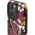 NFL Arizona Cardinals Tropical Print iPhone 16 Pro Impact Case