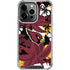 NFL Arizona Cardinals Tropical Print iPhone 16 Pro Max Clear Case