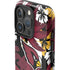 NFL Arizona Cardinals Tropical Print iPhone 16 Pro Max Impact Case