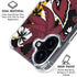 NFL Arizona Cardinals Tropical Print iPhone 17 Clear Case