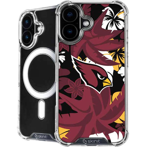 NFL Arizona Cardinals Tropical Print iPhone 17 MagSafe Case