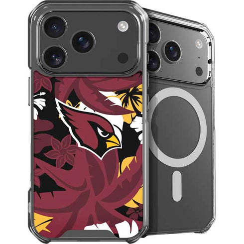 NFL Arizona Cardinals Tropical Print iPhone 18 Pro MagSafe Case