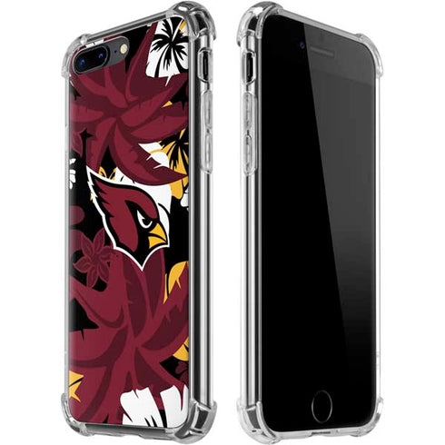 NFL Arizona Cardinals Tropical Print iPhone Cases